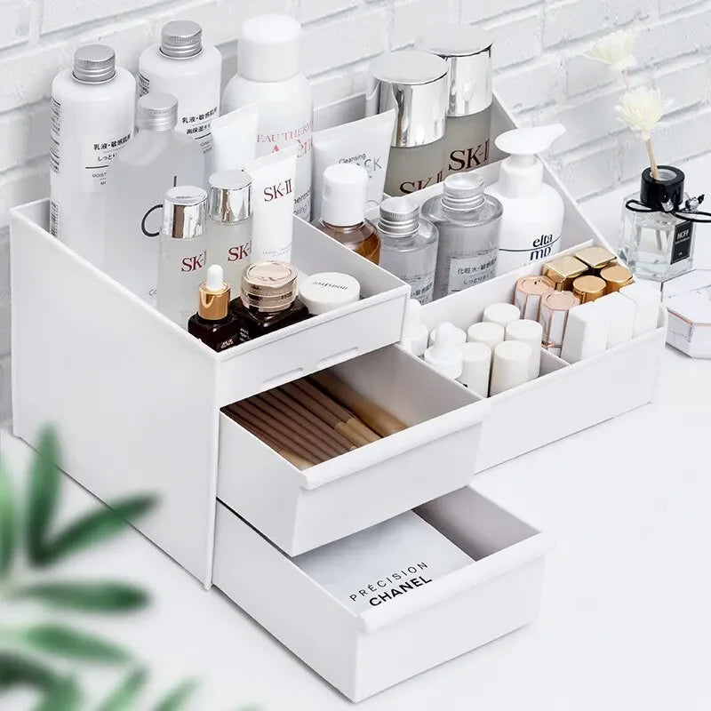 Compact Cosmetic Desktop Organizer
