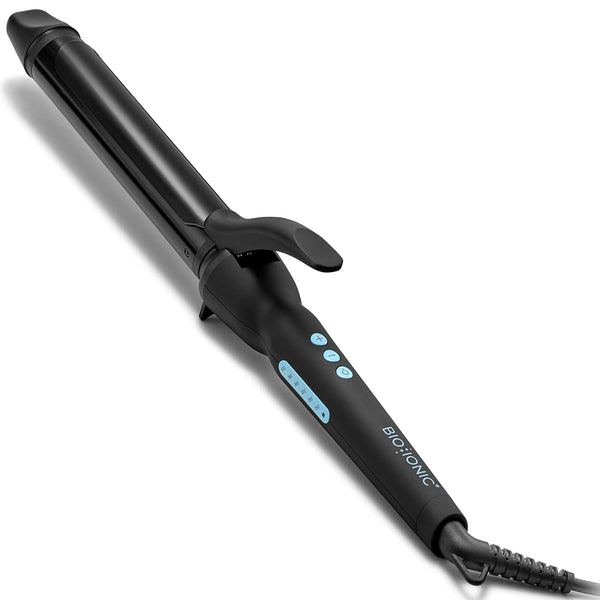 Bio Ionic Long Barrel Styler,Curling Iron with Moisture Heat Technology & NanoIonic MX, Verstatile C